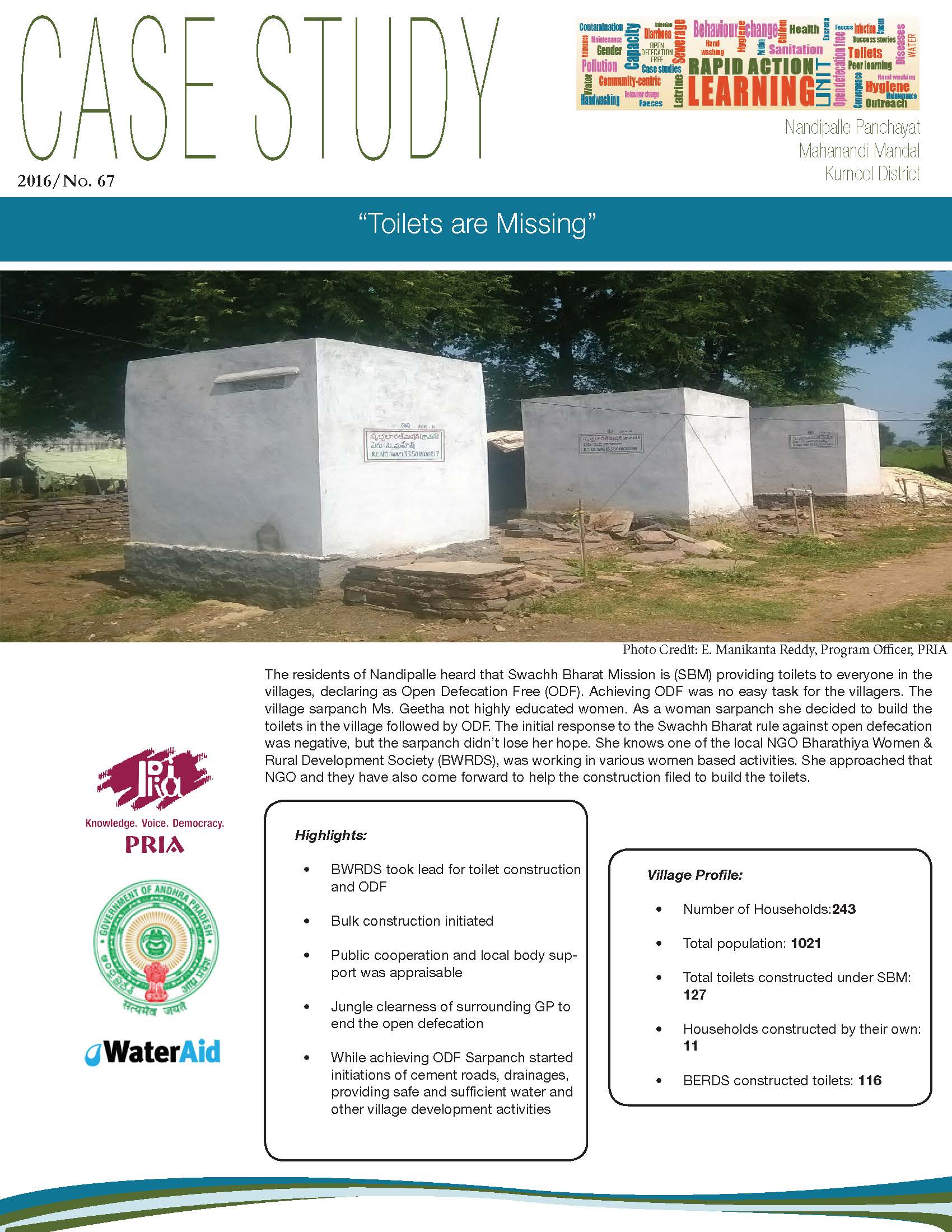 Toilets Are Missing